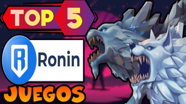 NFT TOP 5 RONIN✅Juegos Gratis 2024🚀ZENY AXS PIXEL💸