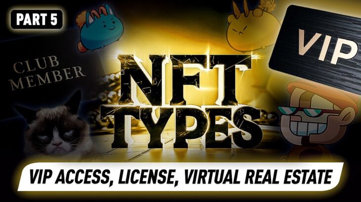 NFT Types: License NFTs & Virtual Land! The Future of Digital Ownership in 2024