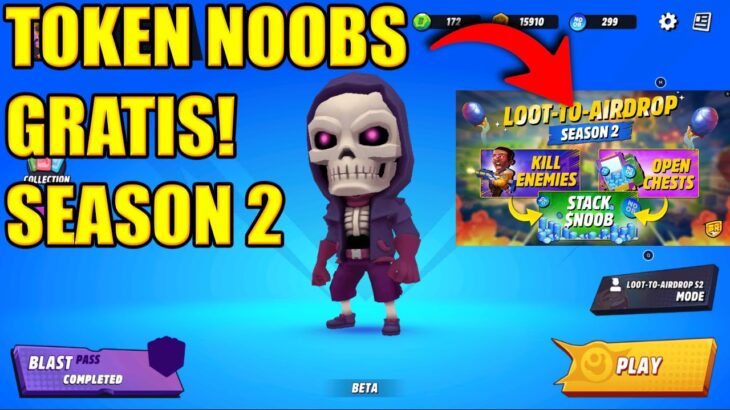 ❗NUEVA SEASON GANA MÁS TOKENS NOOBS GRATIS | JUEGO NFT FREE TO PLAY 2024 PAGANDO BLAST ROYAL