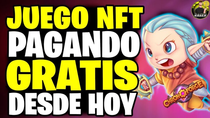 🚀 RAPIDO! NUEVO JUEGO NFT PAGANDO GRATIS DESDE HOY💥 COMO GENERAR 💥 NFT FREE TO PLAY 🚀 CHRONOFORGE