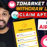 Tomarket Airdrop Update – No Listing?  | Tomarket Airdrop Withdraw? | Claim Aptos NFT