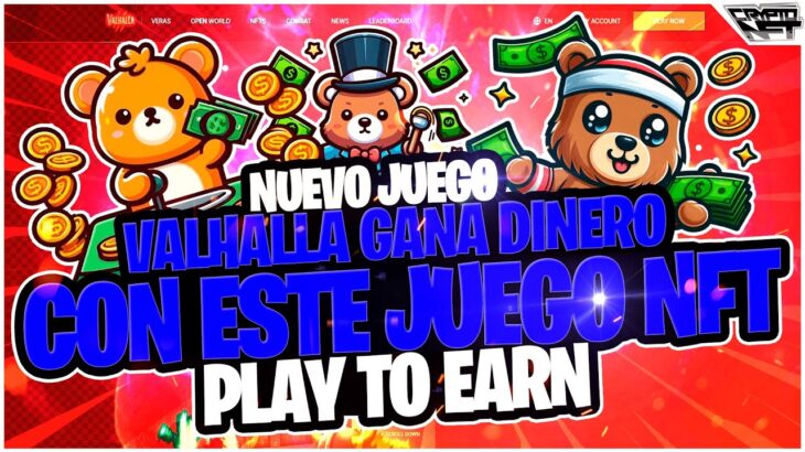 🤑 VALHALLA NFT 🤑 Nuevo Juego NFT FREE TO PLAY (Posiblemente) | Como Ganar DINERO con Valhalla