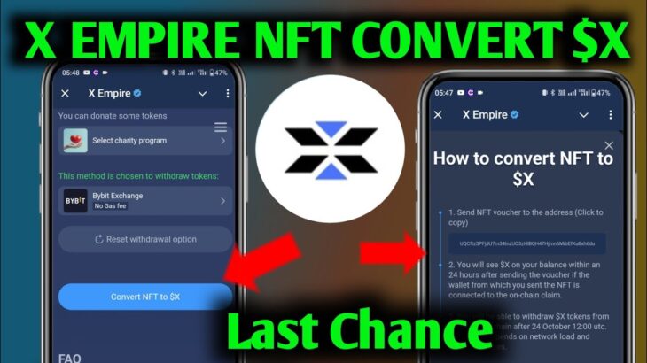 X Empire Convert NFT to $X Update | X Empire Airdrop How to convert NFT to $X Token