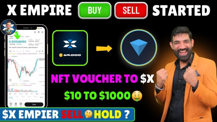 X Empire NFT Convert to X Empire Coin | How to transfer X Empire NFT | X Empire Withdrawal NFT To $X