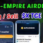 X Empire NFT | X Empire NFT Buy / Sell $X Token | X Empire Withdrawal Stars & Usdt |X Empire Airdrop