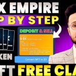 X Empire token received || X Empire 5 NFT Free Claim today || X Empire NFT token deposit in exchange