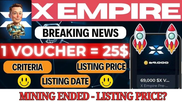 how to claim x empire voucher into 20$ | claim x empire nft | 1 nft =? | x empire airdrop #xempire