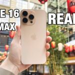 iPhone 16 Pro Max – Real Day in the Life (Battery, Camera & More!)