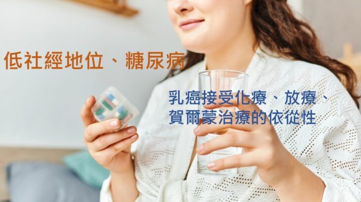 低社經地位及糖尿病，會影響乳癌治療嗎?