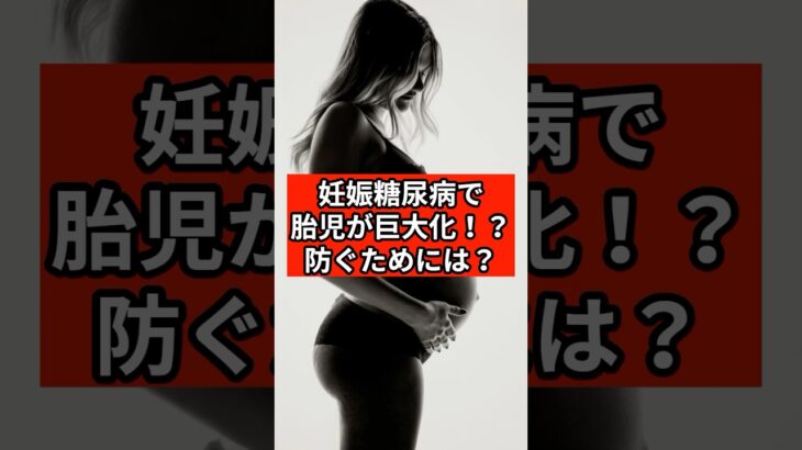 【胎児にも影響大】本当は怖い妊娠糖尿病