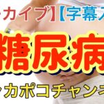 【アーカイブ】偉そうに糖尿病の初期症状を語ってみた【字幕入り】