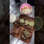 雑魚牛肉でレモンステーキ🍋定食作って食べた糖尿病645日目朝ご飯 #糖尿病の品格 #糖尿病 #毎食投稿 #ダイアベティス #diabetes world diabetes day #血糖値 #料理