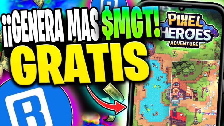 👉ASI GENERAS MAS RAPIDO en PIXEL HEROES ADVENTURE!!💥JUEGO NFT PAGANDO GRATIS para ANDROID