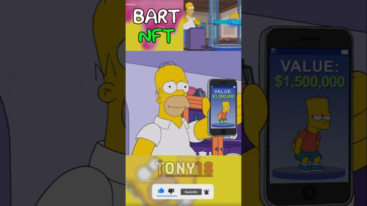 BART SE VUELVE UN NFT🤯👾- LOS SIMPSON【T35 EP5】