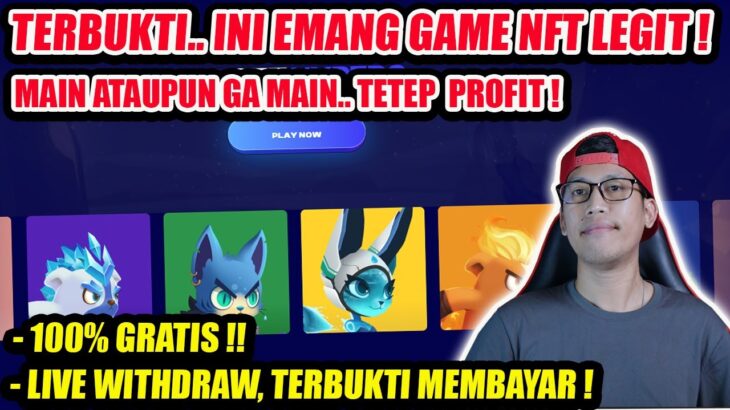 GAME NFT GRATISAN INI TERBUKTI LEGIT!! 100% BISA TETEP PROFIT SEKALIPUN GA DI MAININ, VIA PARAGONZ