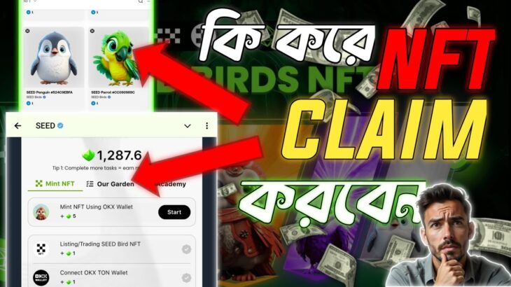 HOW TO CLAIM SEED NFT | SEED AIRDROP | কি করে SEED এন এফ টি ক্লেম করবেন