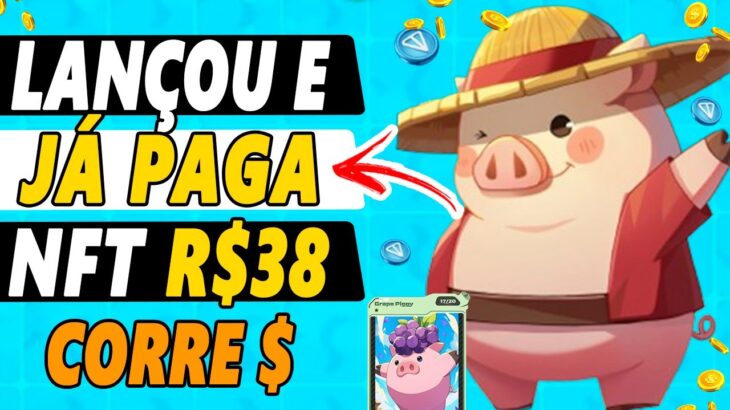 JOGO DO PORQUINHO PAGOU NFT DE R$38 Como GANHAR no PIGGY LAND (Guia Completo)