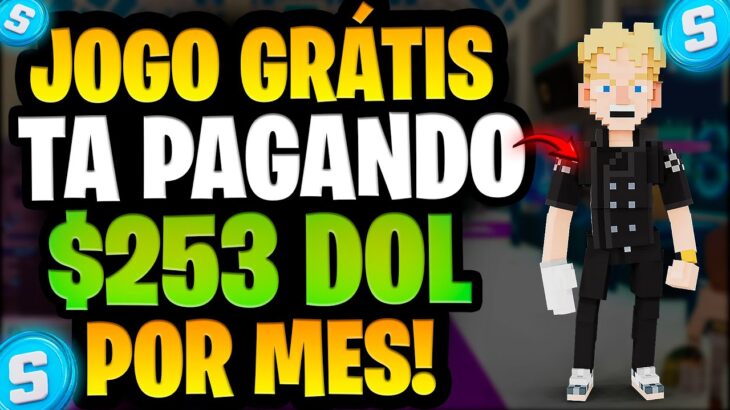 JOGO GRÁTIS PAGANDO $15 DÓLARES EM 30 MINUTOS! THE SANDBOX + $253 DOL POR MÊS – TUTORIAL COMPLETO!