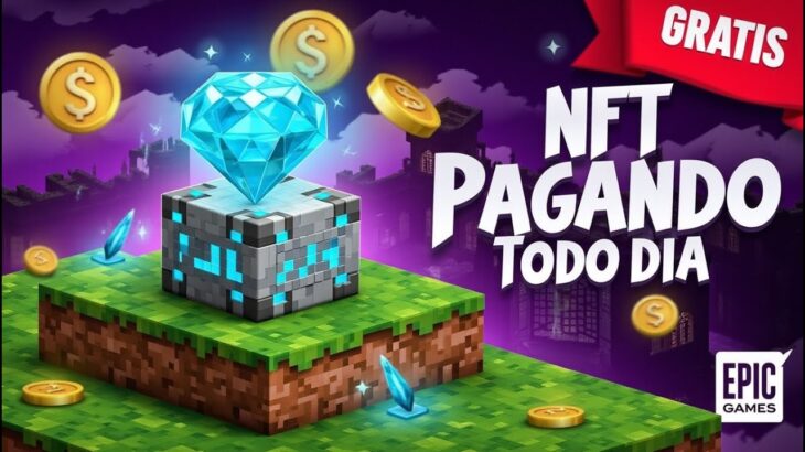 JOGO NFT DA EPIC GAMES PAGANDO TODO DIA DE GRAÇA!