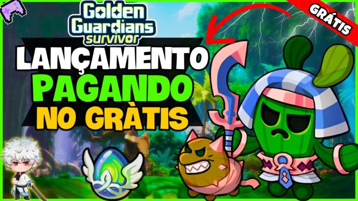 🍀 JOGO NFT GRÁTIS DE CELULAR PAGANDO TOKENS! Como GANHAR no GOLDEN GUARDIANS SURVIVOR (FREE TO PLAY)