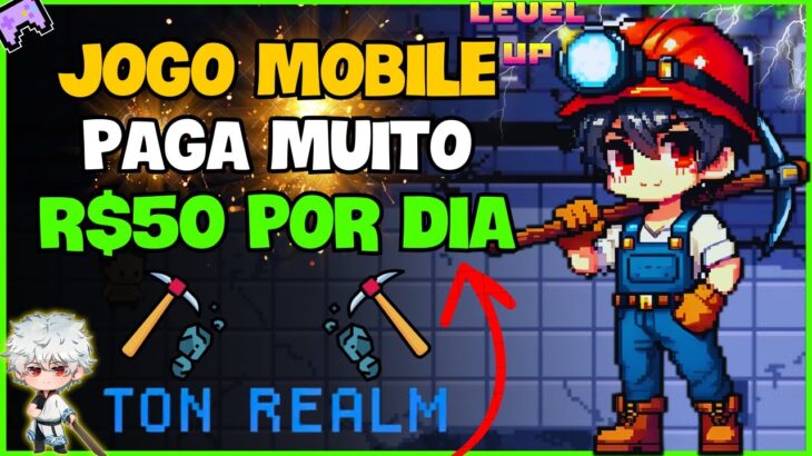 🍀 JOGO NFT GRÁTIS MOBILE E TA PAGANDO MUITO ! Como GANHAR no TON REALM (FREE TO PLAY)