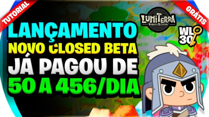 Jogo NFT e Cripto Gratis Lumiterra na Ronin Pagando em RON e NFTs