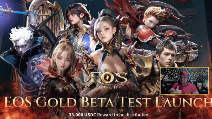 LANÇOU HOJE! SERVER LOTADO! MMO RPG NFT EVENTOS 33.000 USDC EM ECHO OF SOUL GOLD