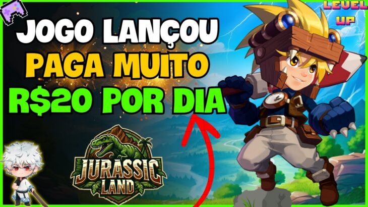 🔥 LANÇOU JOGO NFT DE MINERAÇÃO E TA PAGANDO MUITO ! Como GANHAR no JURASSIC LAND – PASSO A PASSO