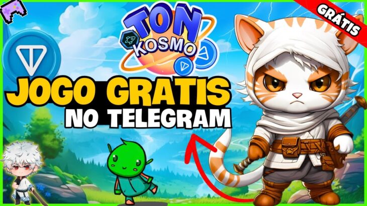 🍀 LANÇOU JOGO NFT GRÁTIS DE CELULAR E TA PAGANDO! Como GANHAR no TON KOSMO (FREE TO PLAY)