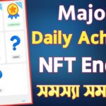 Major NFT ended | major today achievement | major nft update