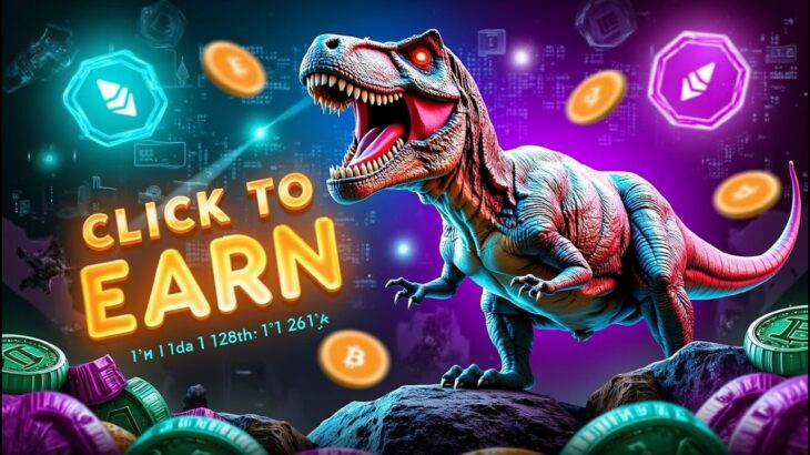 Novo Jogo NFT Click to Earn Pagando – Jurassic Land Play to Earn com Potencial de Hype Absurdo!