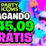 Novo Jogo NFT e Cripto Party Icons Gratis Pagando Na Hora Ronin