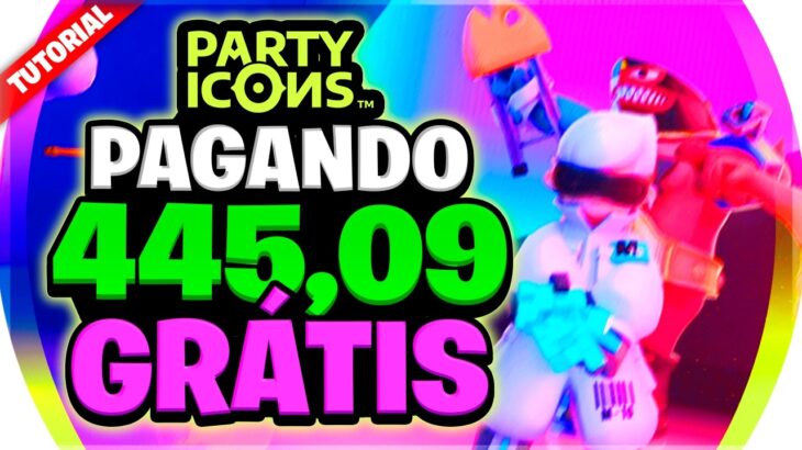 Novo Jogo NFT e Cripto Party Icons Gratis Pagando Na Hora Ronin