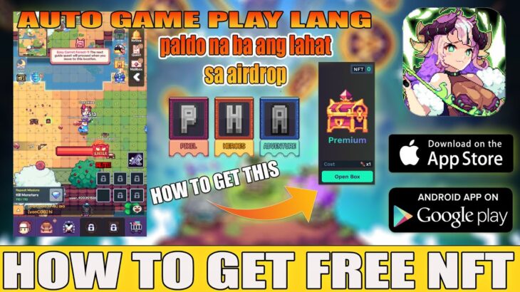 PIXEL HEROES – HOW TO GET PLAYPOINTS AND FREE NFT | PALDO NA BA LAHAT ? COUPON CODE