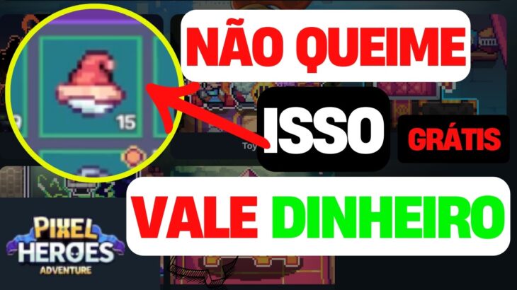 PIXEL HEROES NFT  NÃO PERCA DINHEIRO – USE SEUS ITENS DA FORMA CERTA – SKILL – TOYZ DICAS