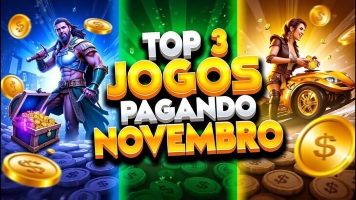 TOP 3 JOGOS NFT GRATUITOS PAGANDO EM NOVEMBRO! Ganhe Dinheiro Jogando!