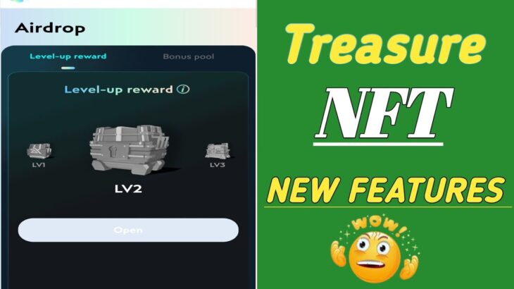 Treasure NFT AirDrop Lunch 😱 / Treasure NFT New update / Daily Earning 100$