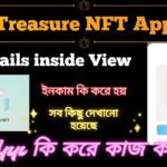 Treasure NFT Applications Details, How treasure nft work, Inside view of Treasure NFT