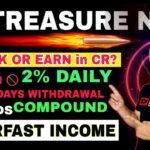 Treasure NFT Super Fast Income || Save 9k or Earn in CR || Clear Your Vision