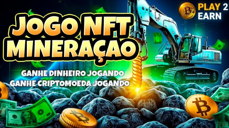 URGENTE! Novo Jogo NFT de Mineração Paga em Criptomoeda – Sorteios Exclusivos nesse Vídeo