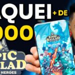 🔥Urgente! atualizações do Jogo NFT Epic Ballad, continua pagando saquei + de 3000 reais jogando!