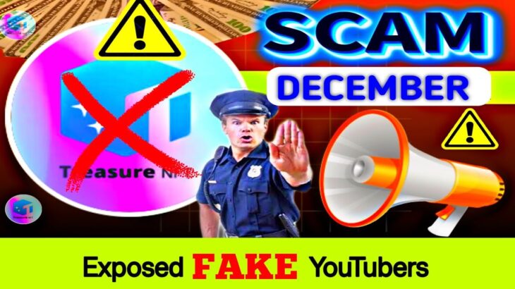 treasure nft December update | Scam Alert | treasure nft real or fake hindi | Universe Crux