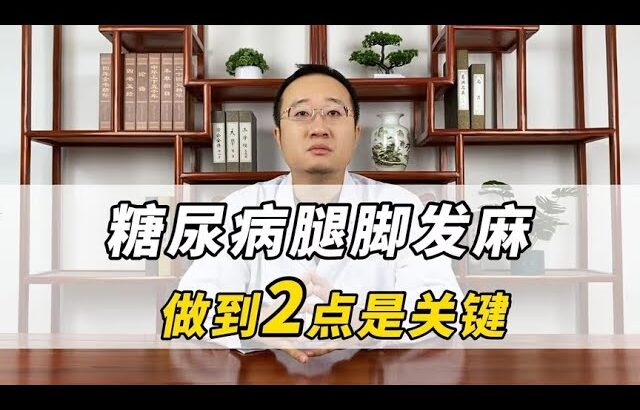 糖尿病腿脚发麻，做到这两点是关键，早看早缓解