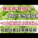 糖尿病最怕它，堪稱「天然胰島素」，一口血糖就降下來，從此結束22年糖尿病【我是可嘉媽媽】