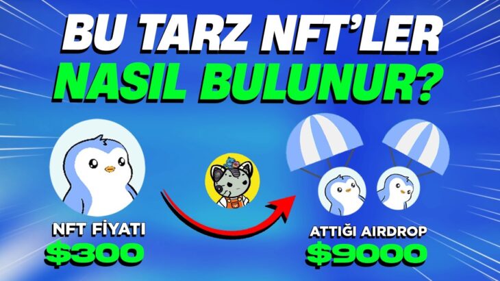 300$ lık NFT 9.000$ Airdrop Attı (2 haftada ) ! Bu tarz NFT ler Nasıl Bulunur ?