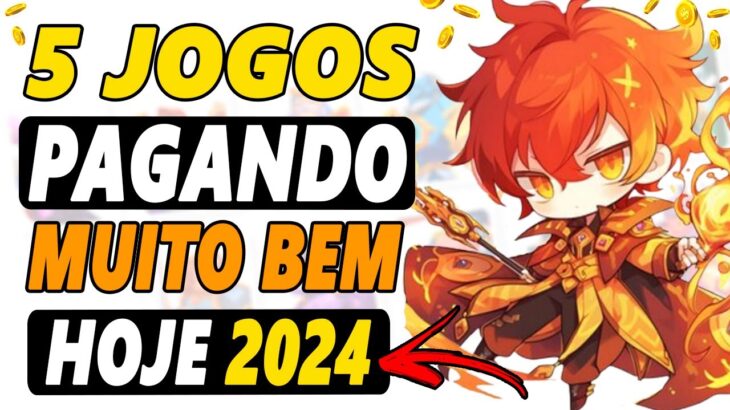 5 JOGOS NFT PAGANDO HOJE! Veja COMO GANHAR DINHEIRO em 2024 (PC e CELULAR)