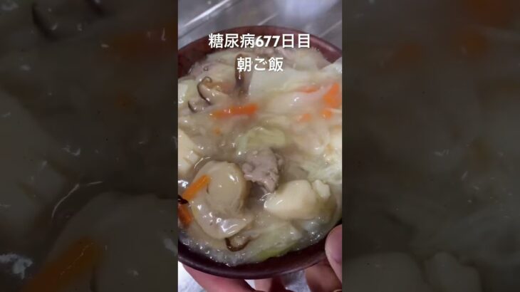 八宝菜丼中毒から抜け出せない糖尿病677日目朝ご飯 #糖尿病の品格 #糖質 #糖質制限 #血糖値 #糖質 #べべたこ #グルメ #八宝菜 #飯テロ #判決  #料理 #整形 #賠償金 #てんちむ