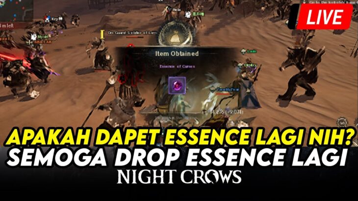 APAKAH MINTING CUMAN ILUSI? DROP ESSENCE LAGI ? – NIGHT CROWS NFT/P2E TOP UP MURAH ? DI EPICTOPUP.ID