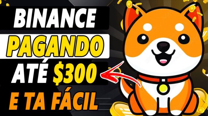 CORRE! BINANCE TA PAGANDO HOJE + JOGOS NFT Como GANHAR ATÉ $300 no GRÁTIS