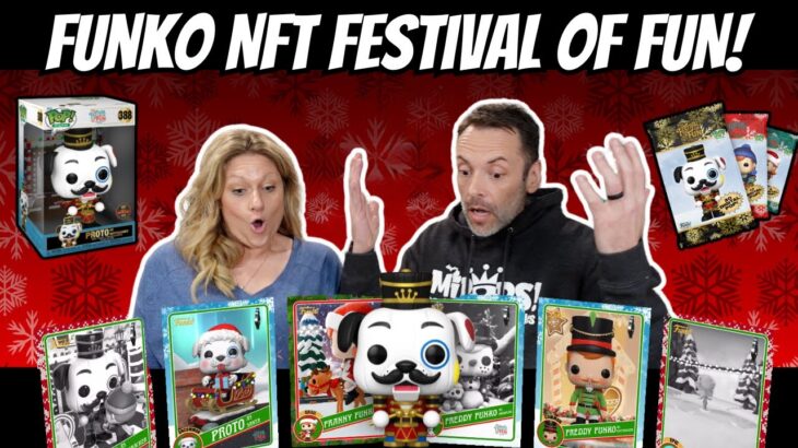 FESTIVAL of FUN Funko NFT Pack opening! Christmas delight or stocking of COAL?!?